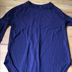 Under Armour long sleeve with cool cutout back!